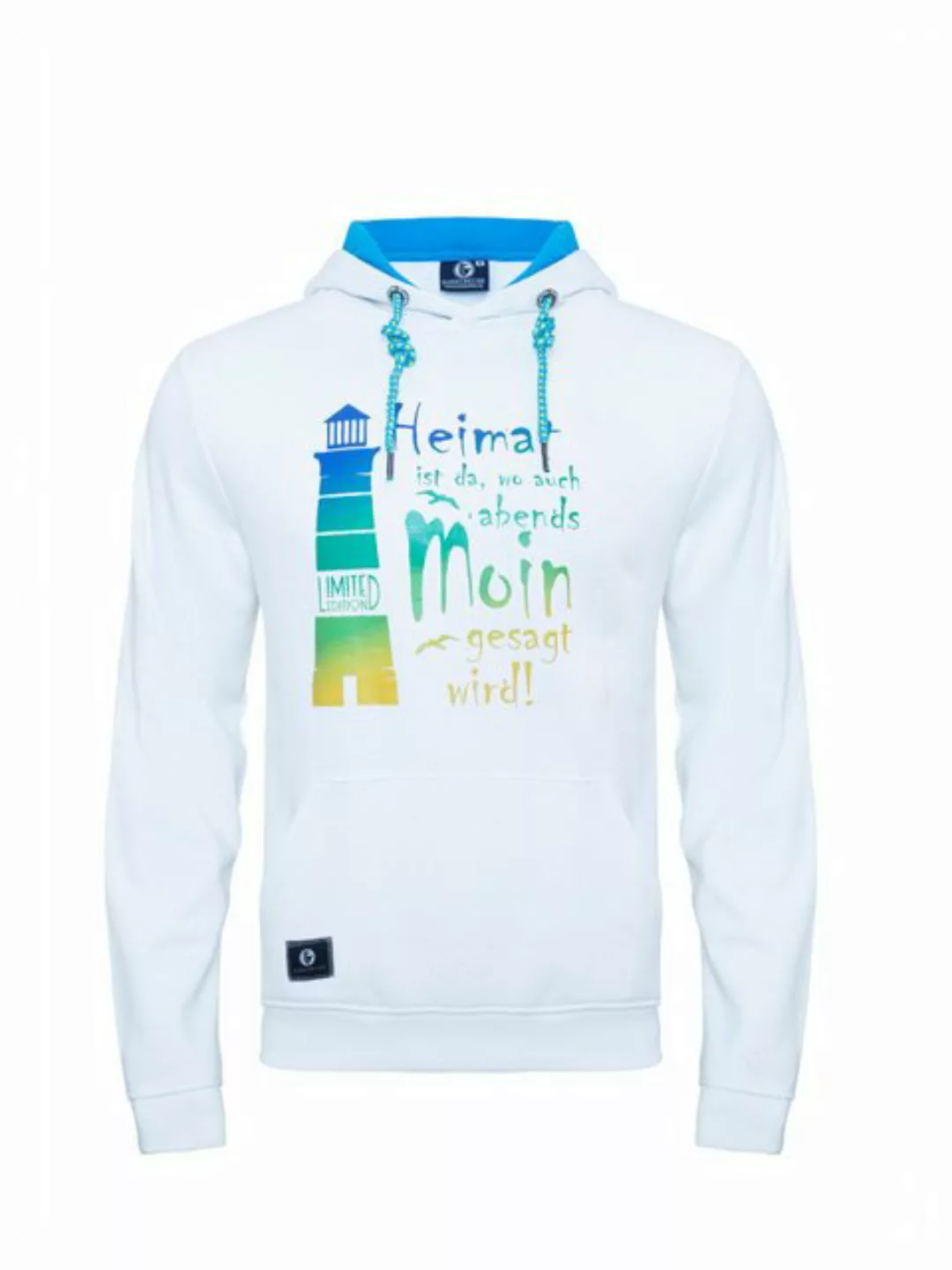 Schietwetter Kapuzenpullover Herren, Unisex Hoodie "Leuchtturm günstig online kaufen