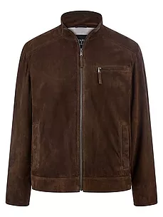 Ziegenvelours-Lederjacke Louis Sayn braun günstig online kaufen