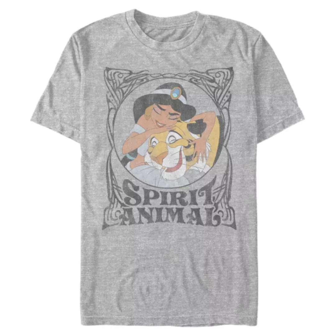 Disney - Aladdin - Jasmine Spirit Animal v2 - Männer T-Shirt günstig online kaufen