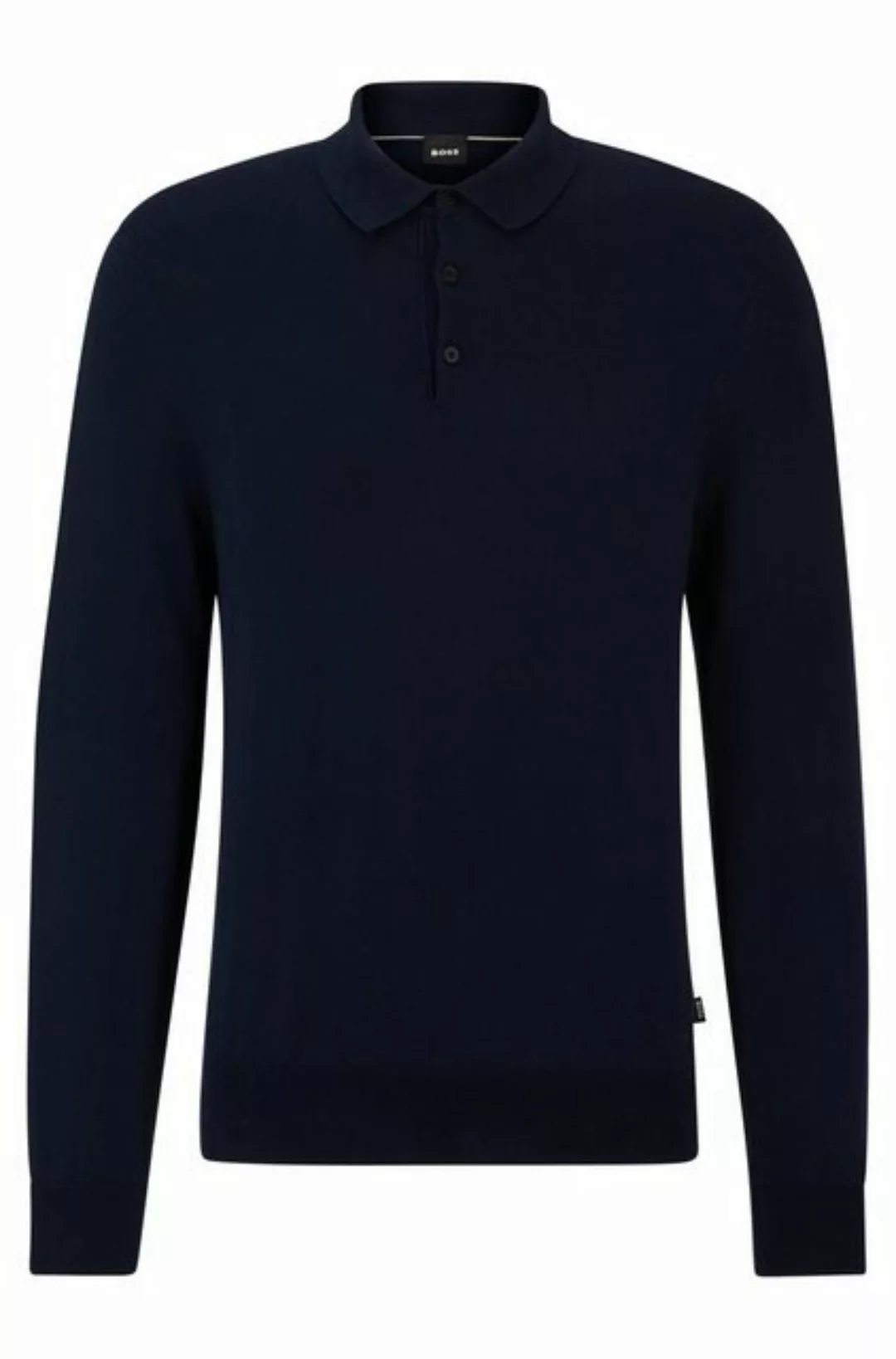 BOSS Strickpullover Pullover mit Polokragen günstig online kaufen