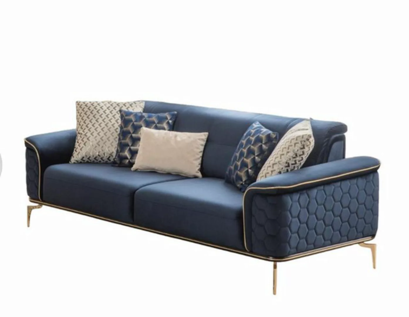 JVmoebel Sofa Dreisitzer Sofa 3 Sitzer Luxus Sofas Wohnzimmer Modern Design günstig online kaufen