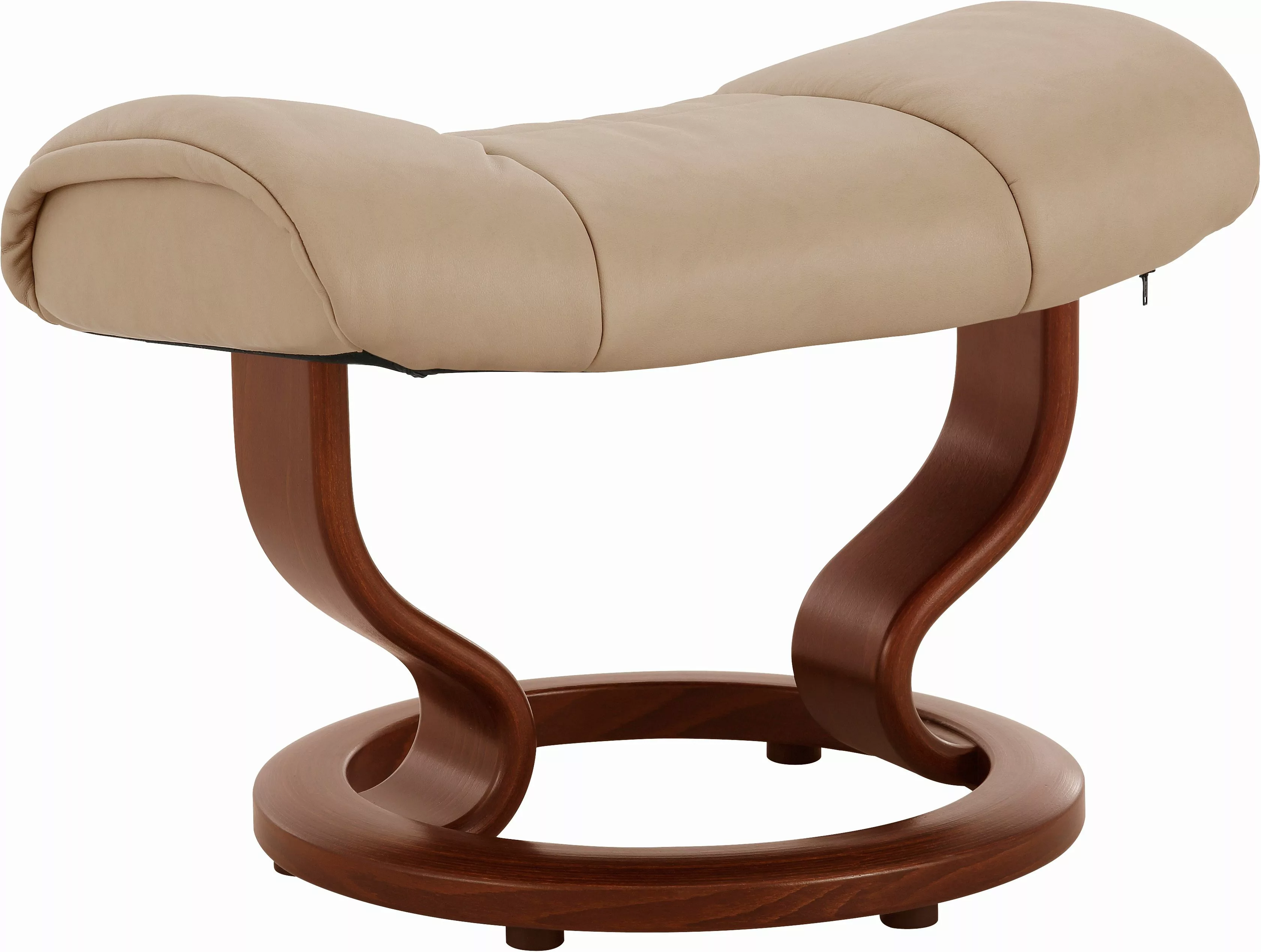 Stressless Hocker "Ruby", mit Classic Base, Gestell Eiche, Wenge, Braun & S günstig online kaufen