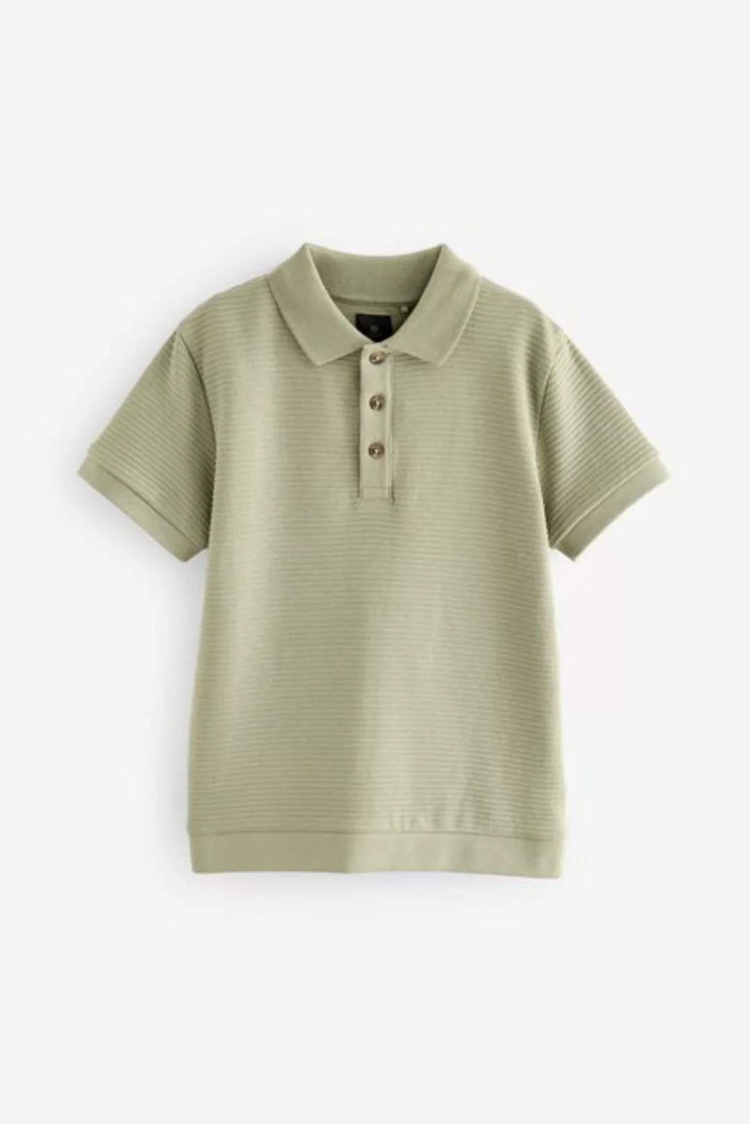 Next Poloshirt Strukturiertes Polo-Shirt (1-tlg) günstig online kaufen