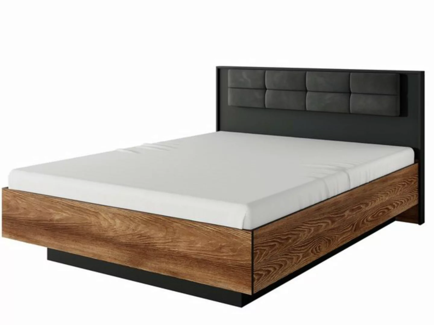 Compleo Bett mit Bettkasten GAFS, Nachttische als Option, 160x200 cm günstig online kaufen