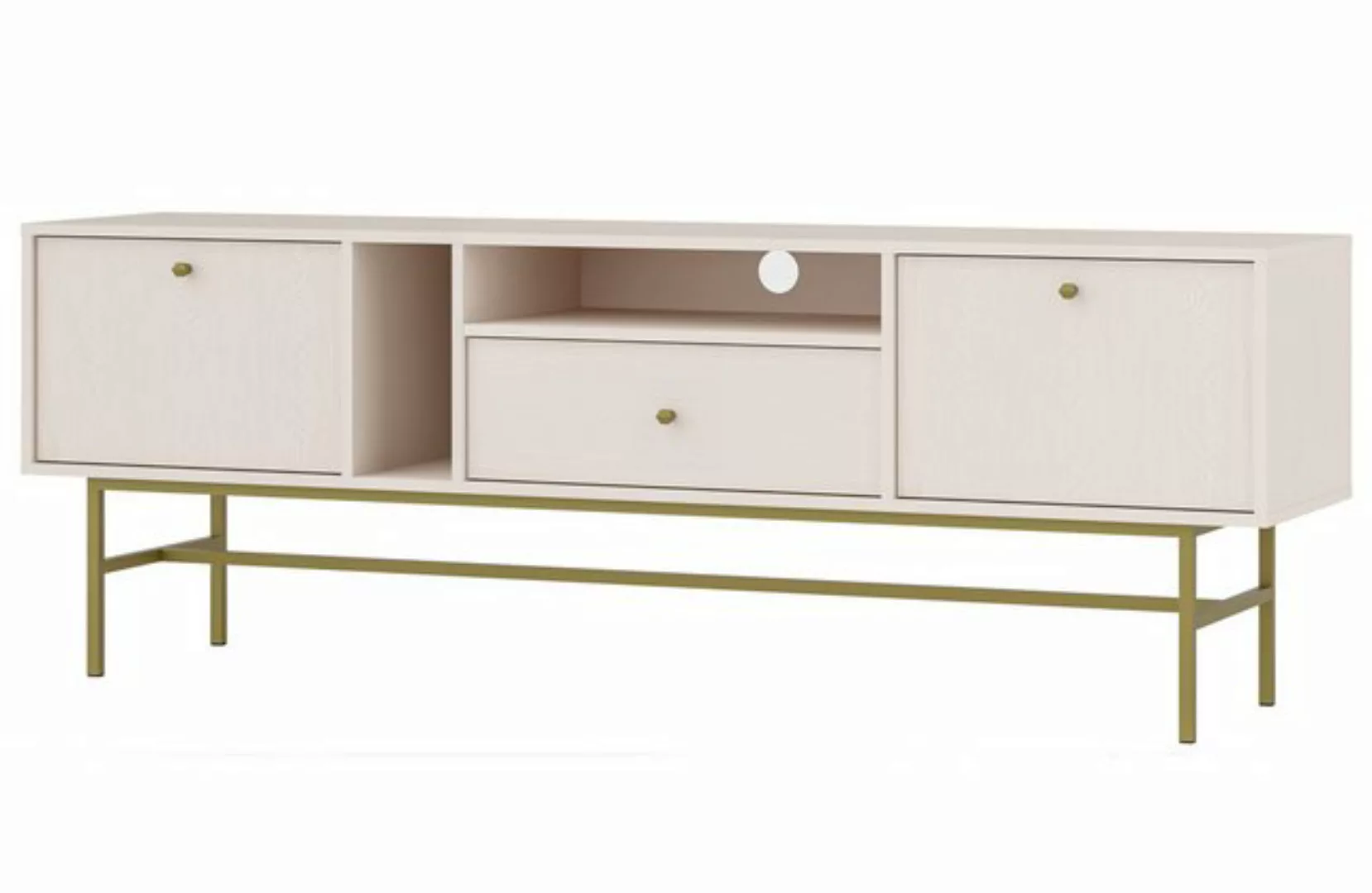 Furnix TV-Schrank Tonkin Kabinett Sideboard mit zwei Schränken und Schublad günstig online kaufen