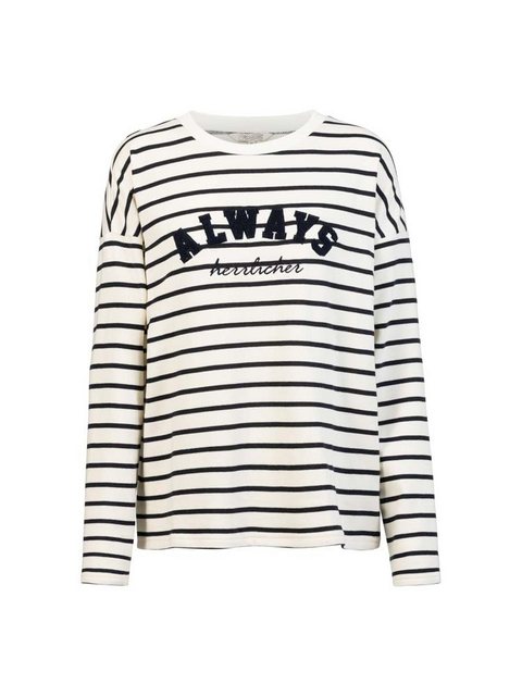 Herrlicher Sweatshirt Didi Sweat Striped Gestreift mit „Always Herrlicher" günstig online kaufen