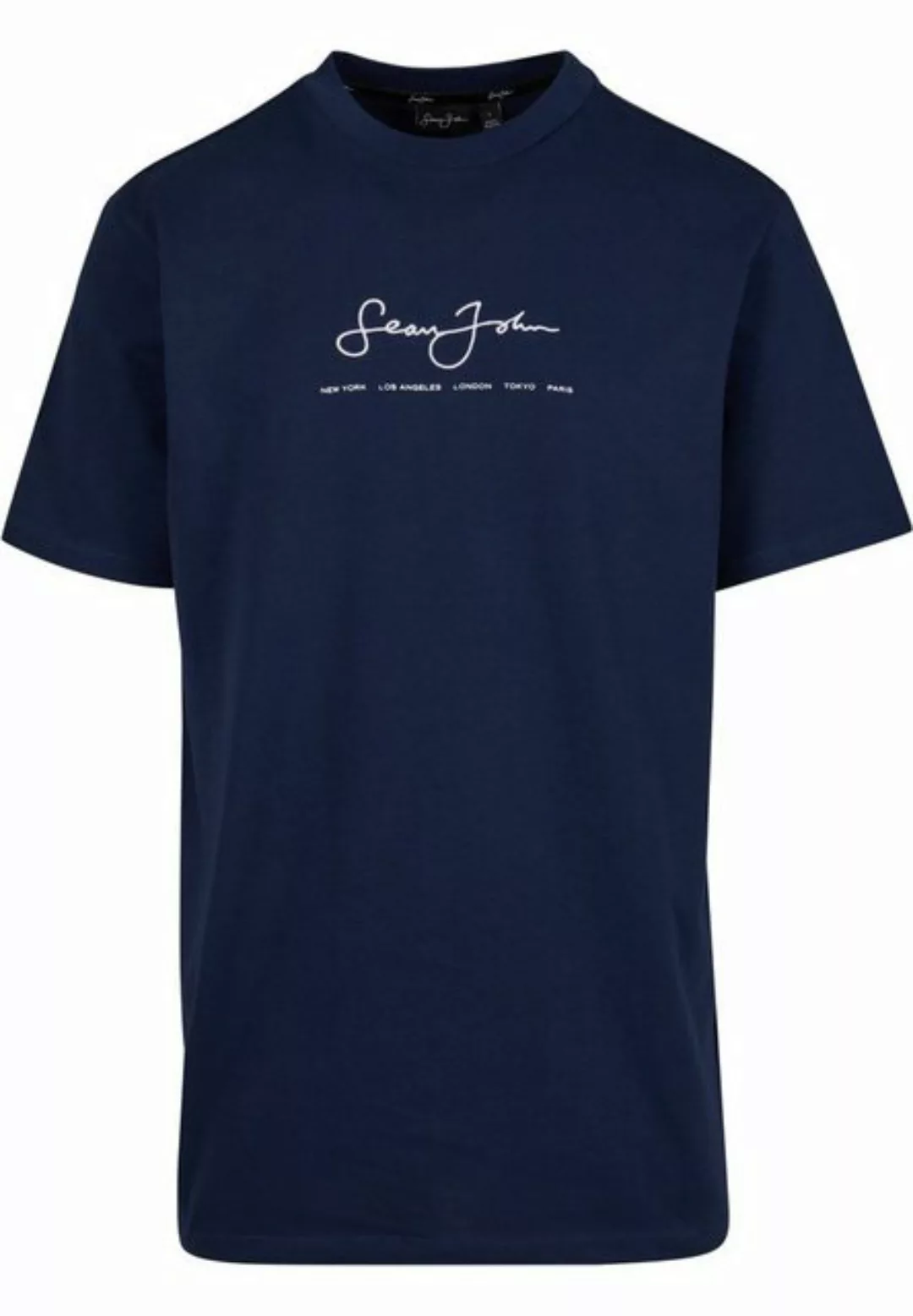 Sean John T-Shirt Herren JM-TE012-092-007 Classic Logo Essential Tee dark b günstig online kaufen