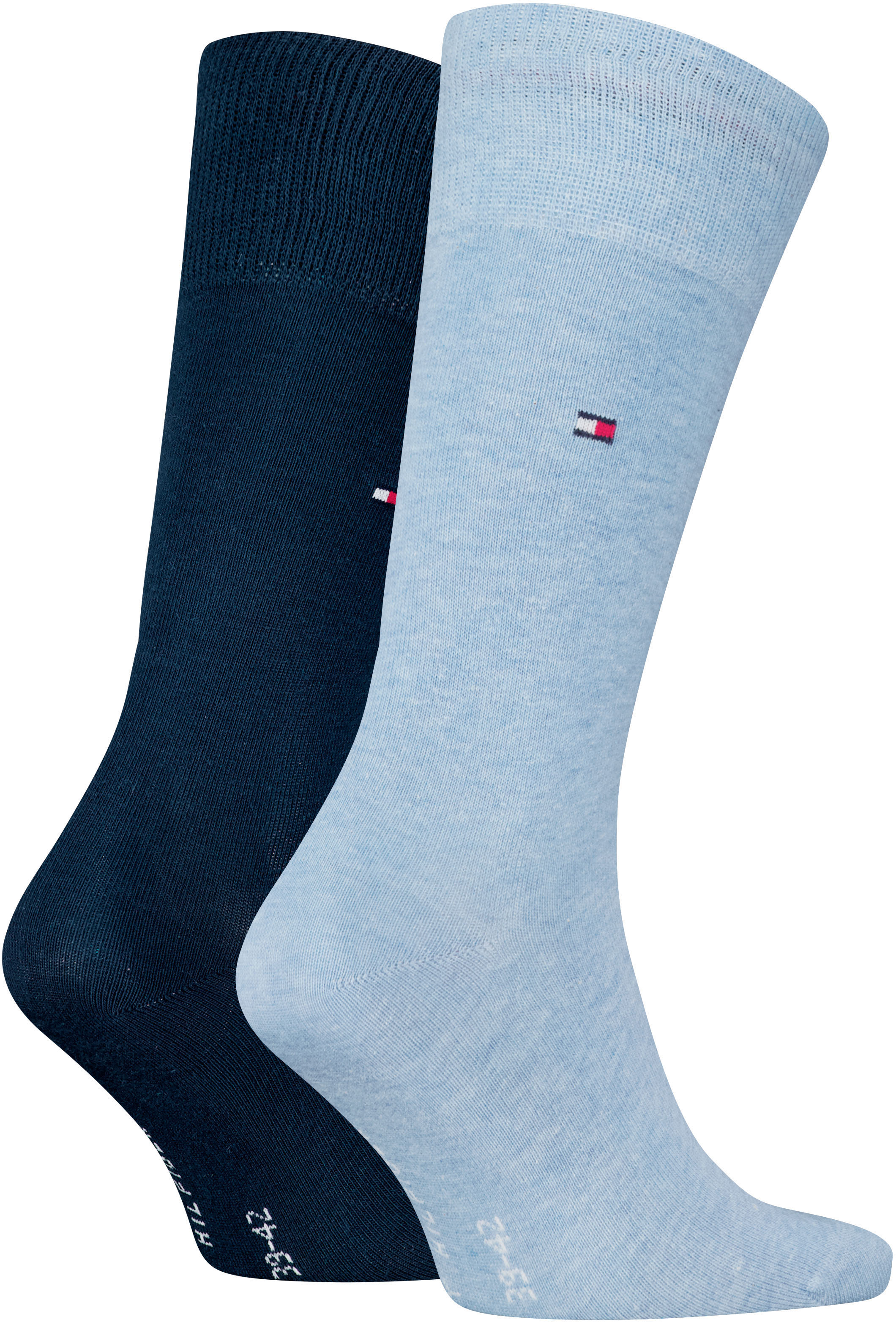 Tommy Hilfiger Basicsocken, (2 Paar), mit Logostickerei günstig online kaufen