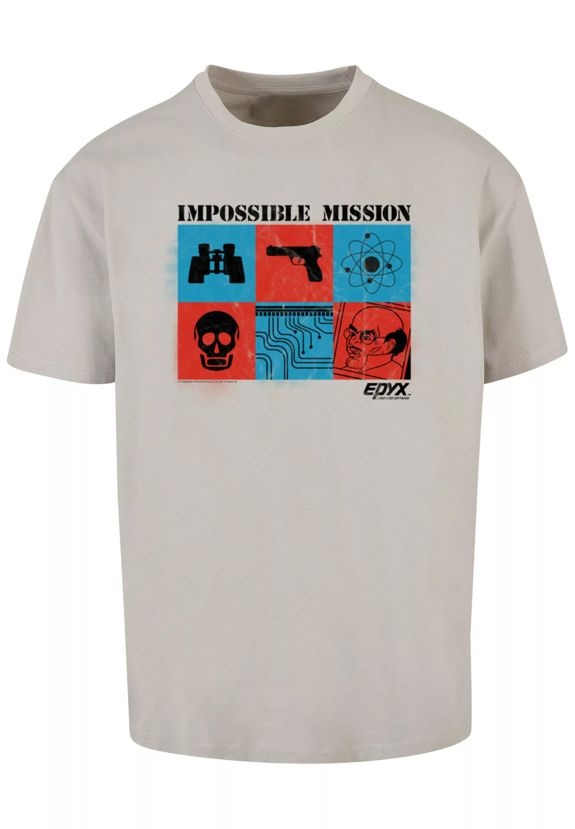 F4NT4STIC T-Shirt "Impossible Mission Retro Gaming SEVENSQUARED", Print günstig online kaufen