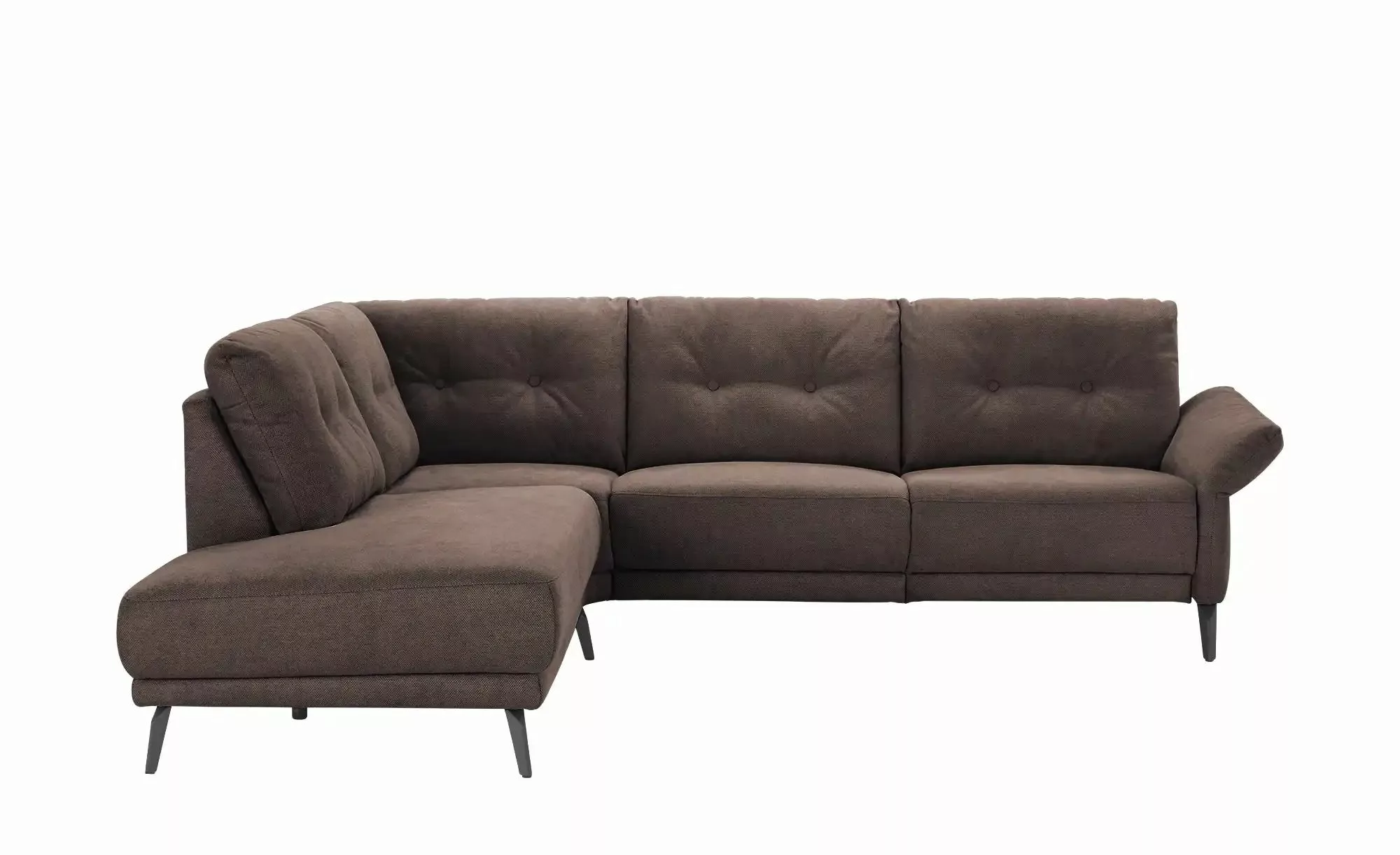 Jette Home Ecksofa   Scope ¦ braun ¦ Maße (cm): B: 258 H: 88 T: 221 Polster günstig online kaufen