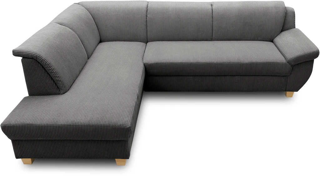 Home affaire Ecksofa "Yesterday L-Form", wahlweise mit Bettfunktion, auch i günstig online kaufen