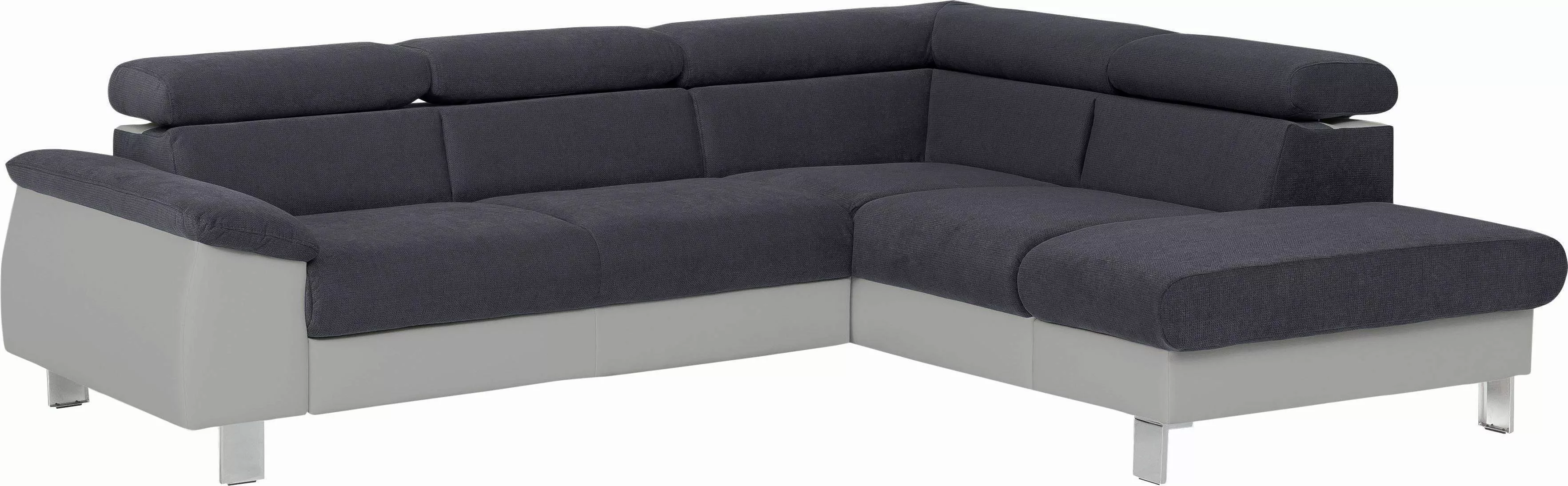 COTTA Ecksofa "Komaris L-Form mit Kopfteilverstellung", wahlweise mit Bettf günstig online kaufen