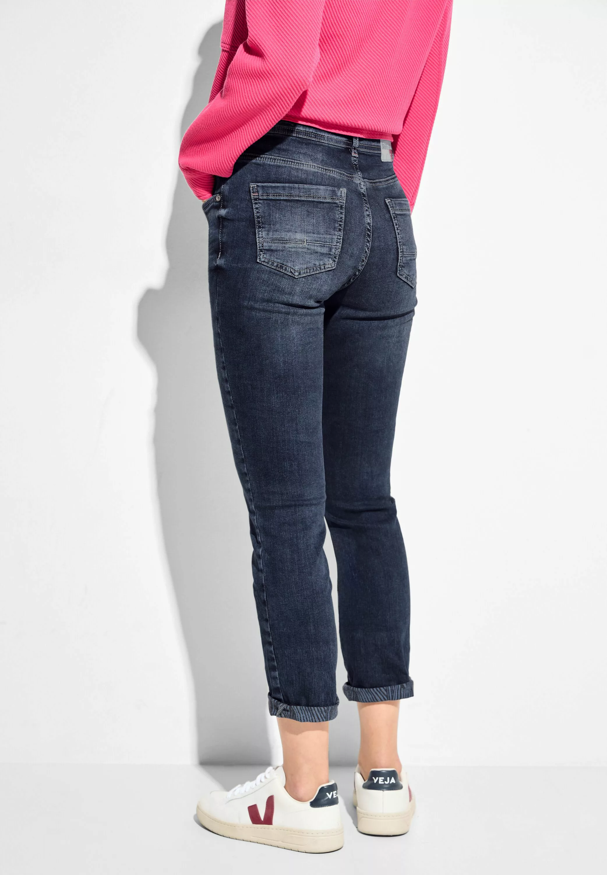 Cecil Gerade Jeans, im Used Look günstig online kaufen