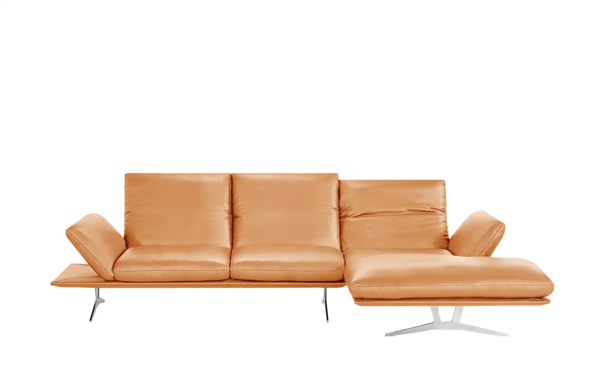 KOINOR Ecksofa Echtleder Francis ¦ gold ¦ Maße (cm): B: 314 H: 93 T: 159 Po günstig online kaufen