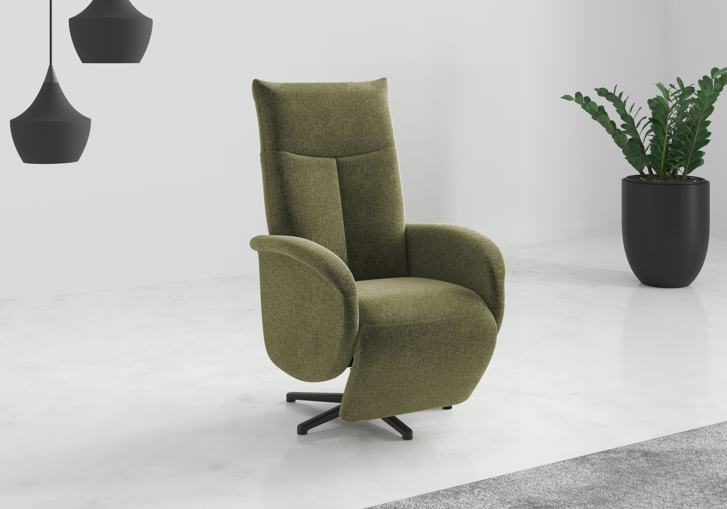 sit&more TV-Sessel »Juma, inkl. Drehfunktion & Kopfteilverstellung«, Höhe A günstig online kaufen