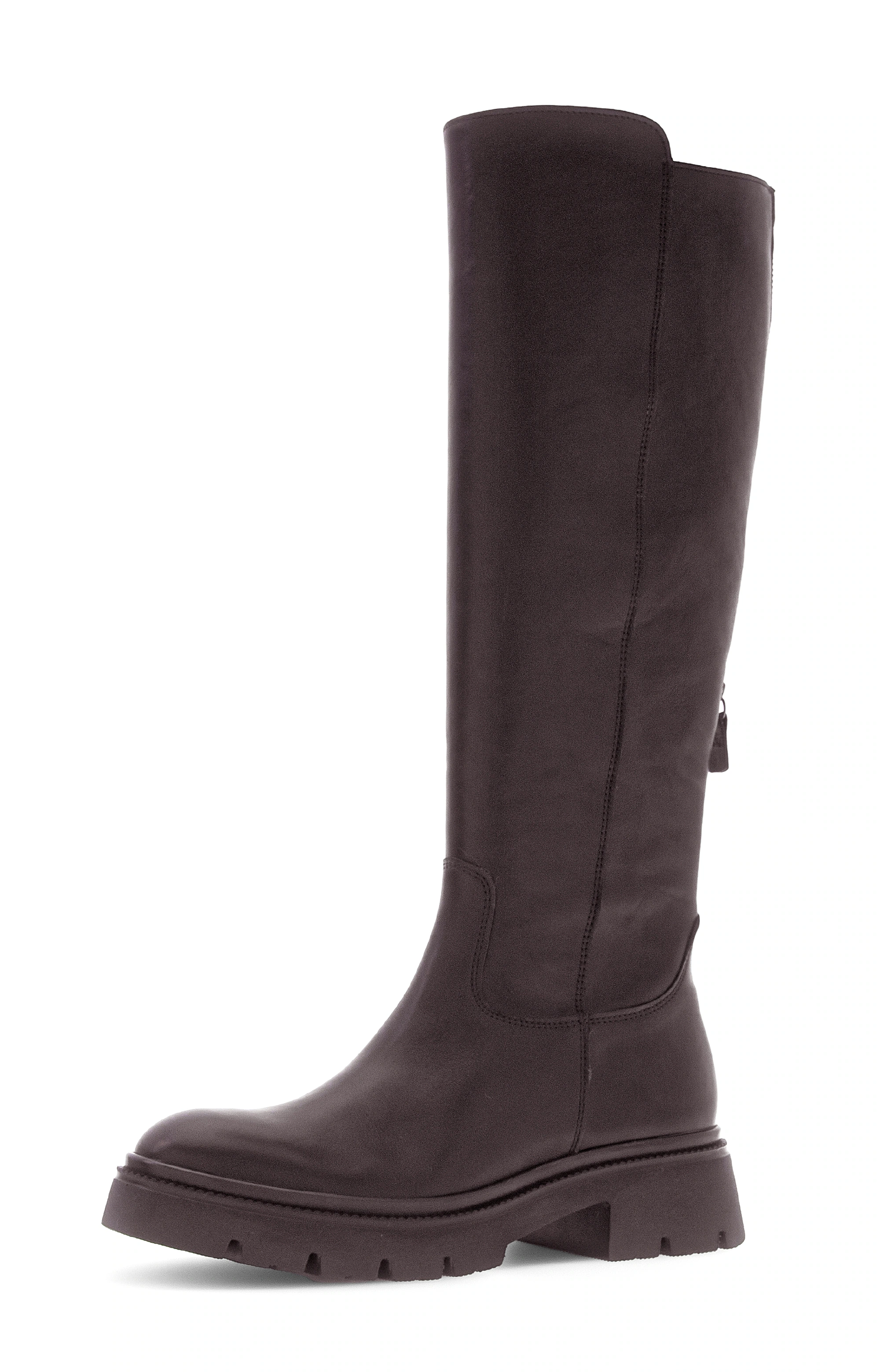 Gabor Stiefel, Blockabsatz, Langschaftstiefel mit bequemer Best Fitting-Aus günstig online kaufen