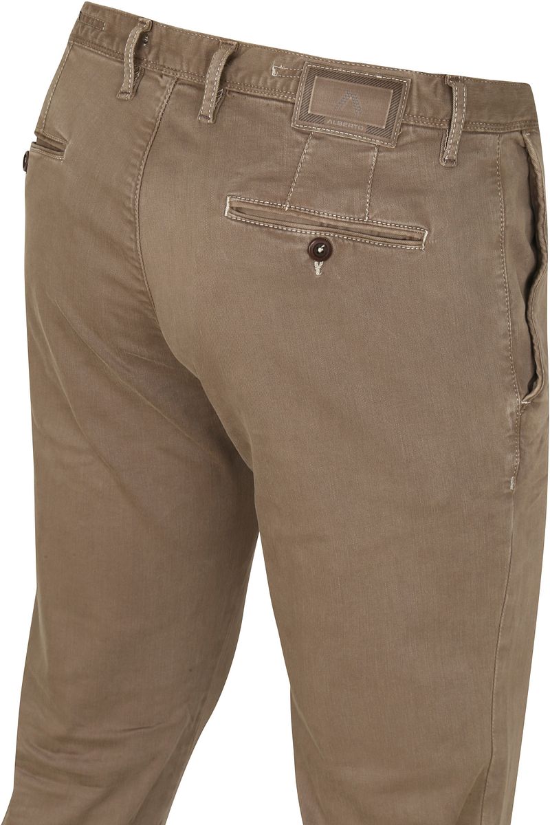 Alberto Rob Stretch Chino Beige - Größe W 34 - L 34 günstig online kaufen