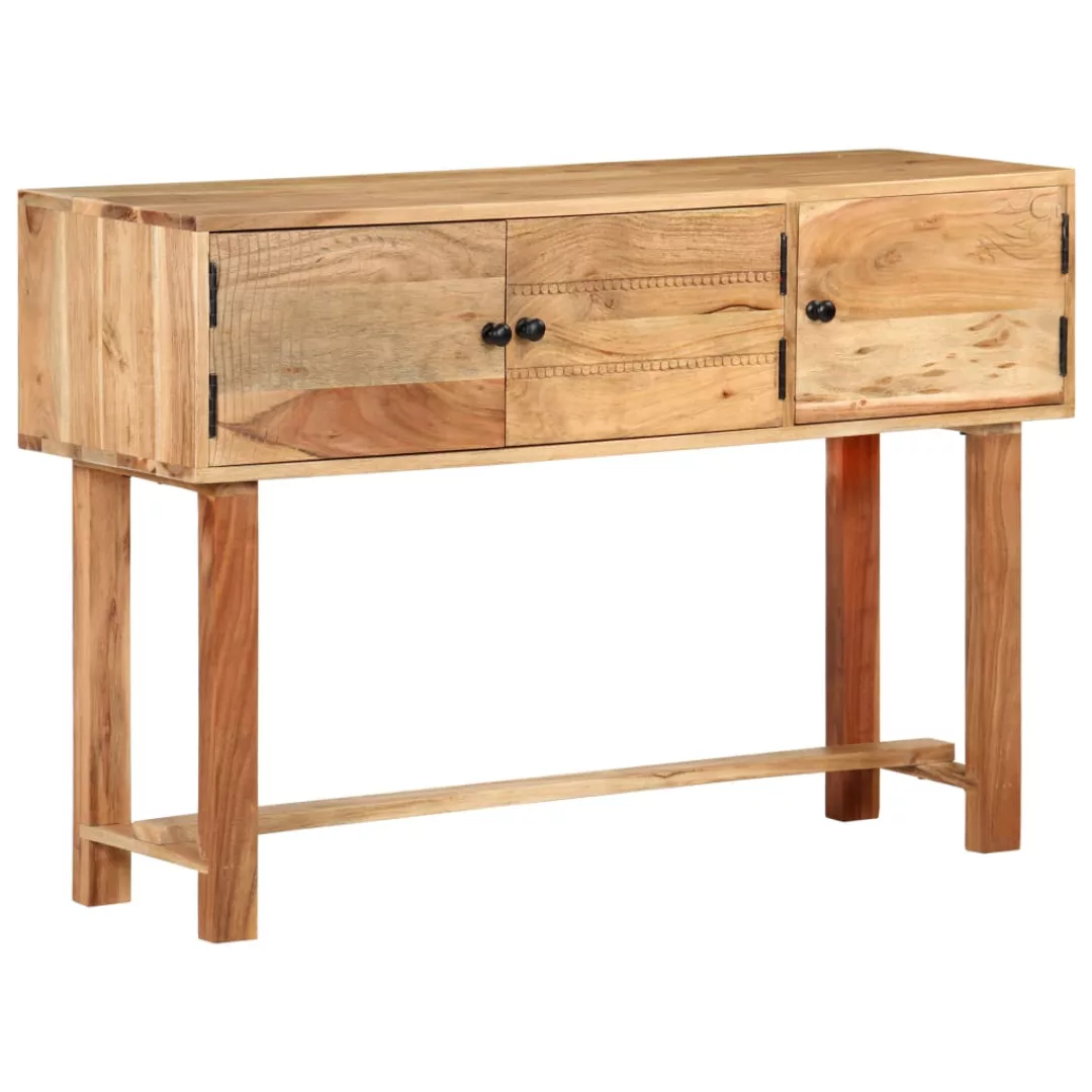 Sideboard 115x35x75 Cm Massivholz Akazie günstig online kaufen