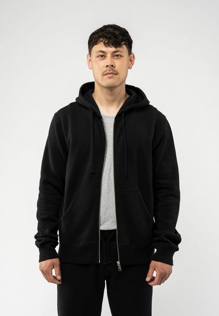 MELA Hoodie Hoodiejacke mit Reißverschluss DEVADAS Aufgesetzte Fronttaschen günstig online kaufen