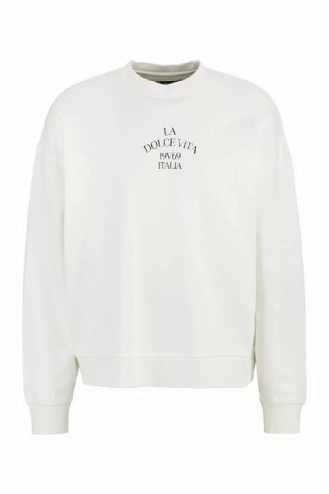 19V69 ITALIA Sweatshirt OMERO MARINA mit "La Dolce Vita"-Print, lässiger St günstig online kaufen