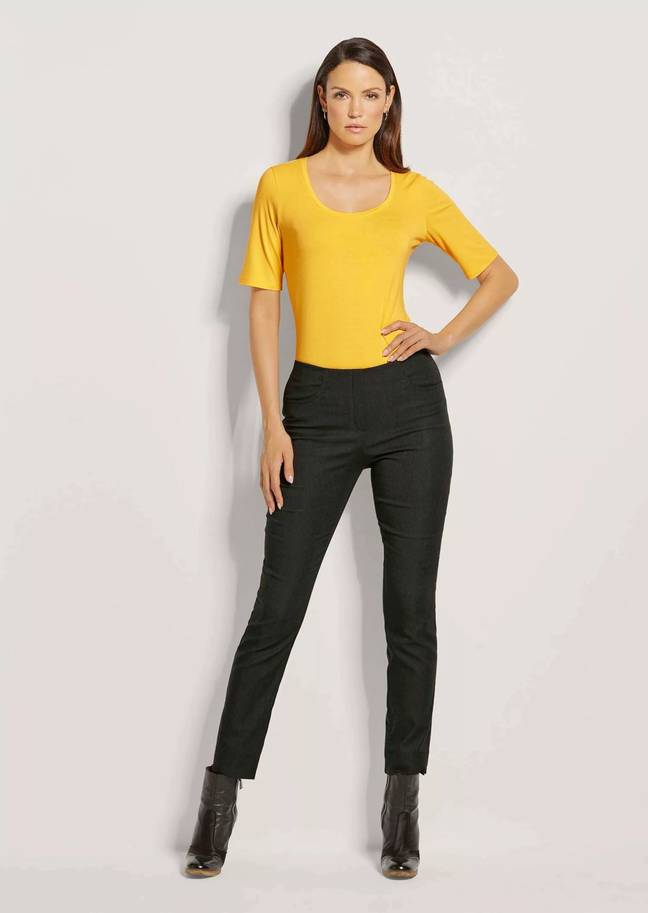 MADELEINE Stoffhose Schlanke Stretch-Hose zum Schlüpfen günstig online kaufen