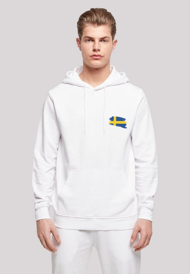 F4NT4STIC Kapuzenpullover Sweden Schweden Flagge Print günstig online kaufen