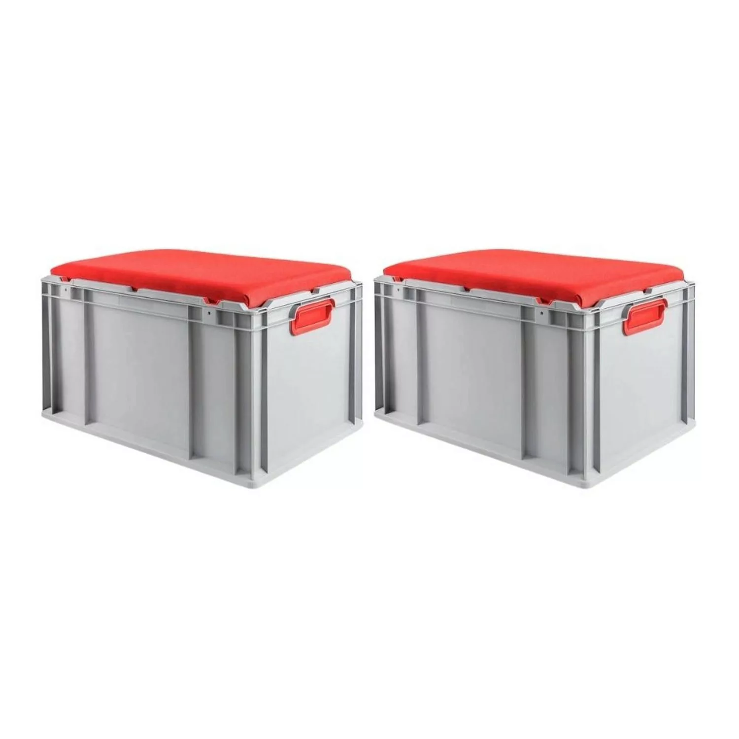 PROREGAL SparSet 2x Eurobox NextGen Seat Box Rot HxBxT 365 x 40 x 60 cm 65 günstig online kaufen