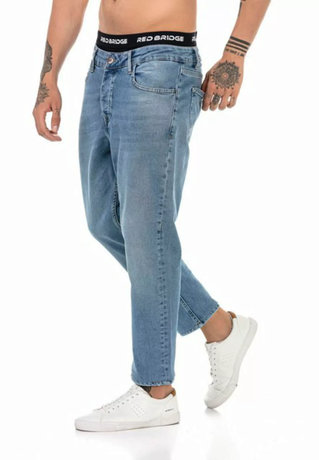 RedBridge Straight-Jeans mit moderner Waschung und bequemem Schnitt günstig online kaufen