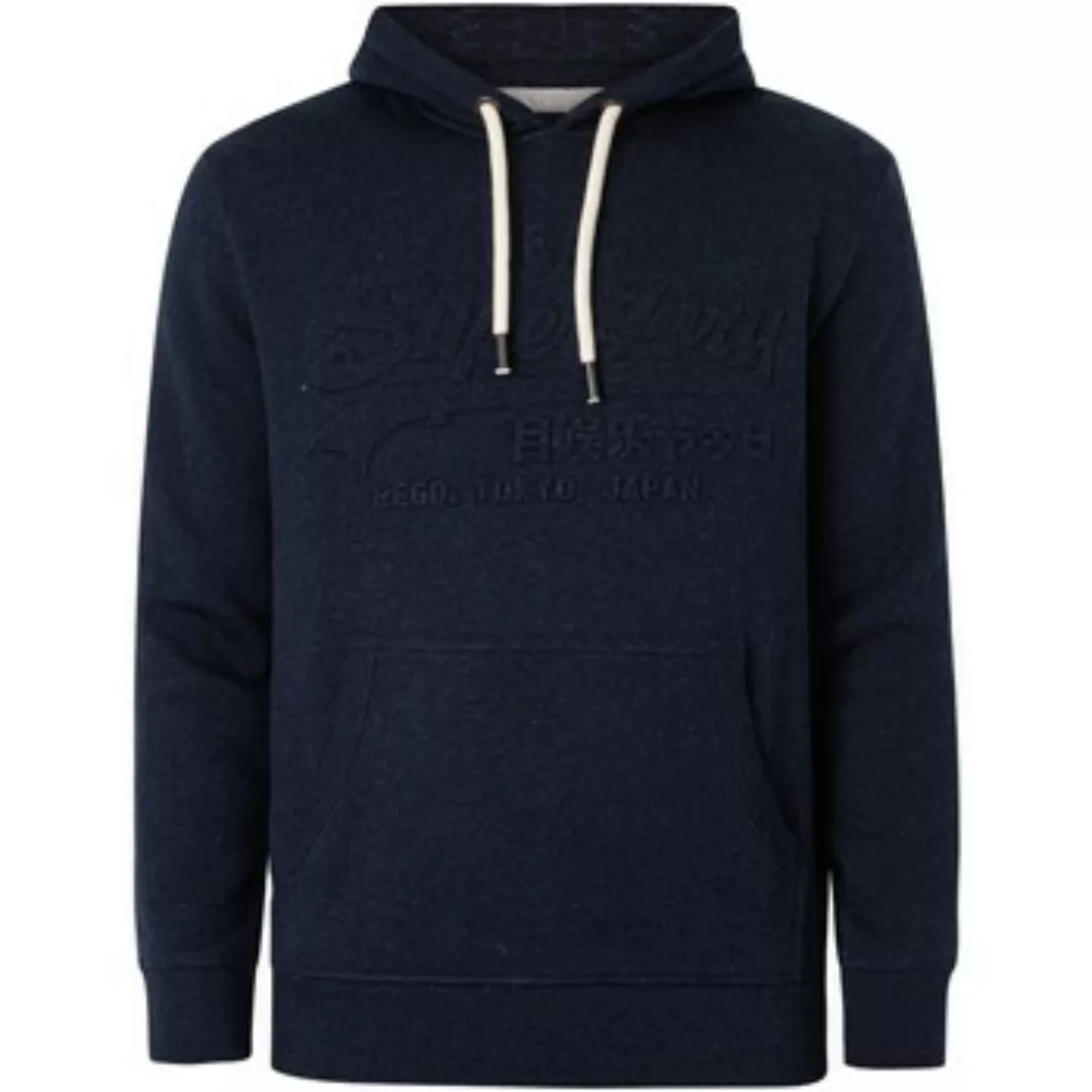 Superdry  Sweatshirt Geprägter Pullover-Hoodie günstig online kaufen