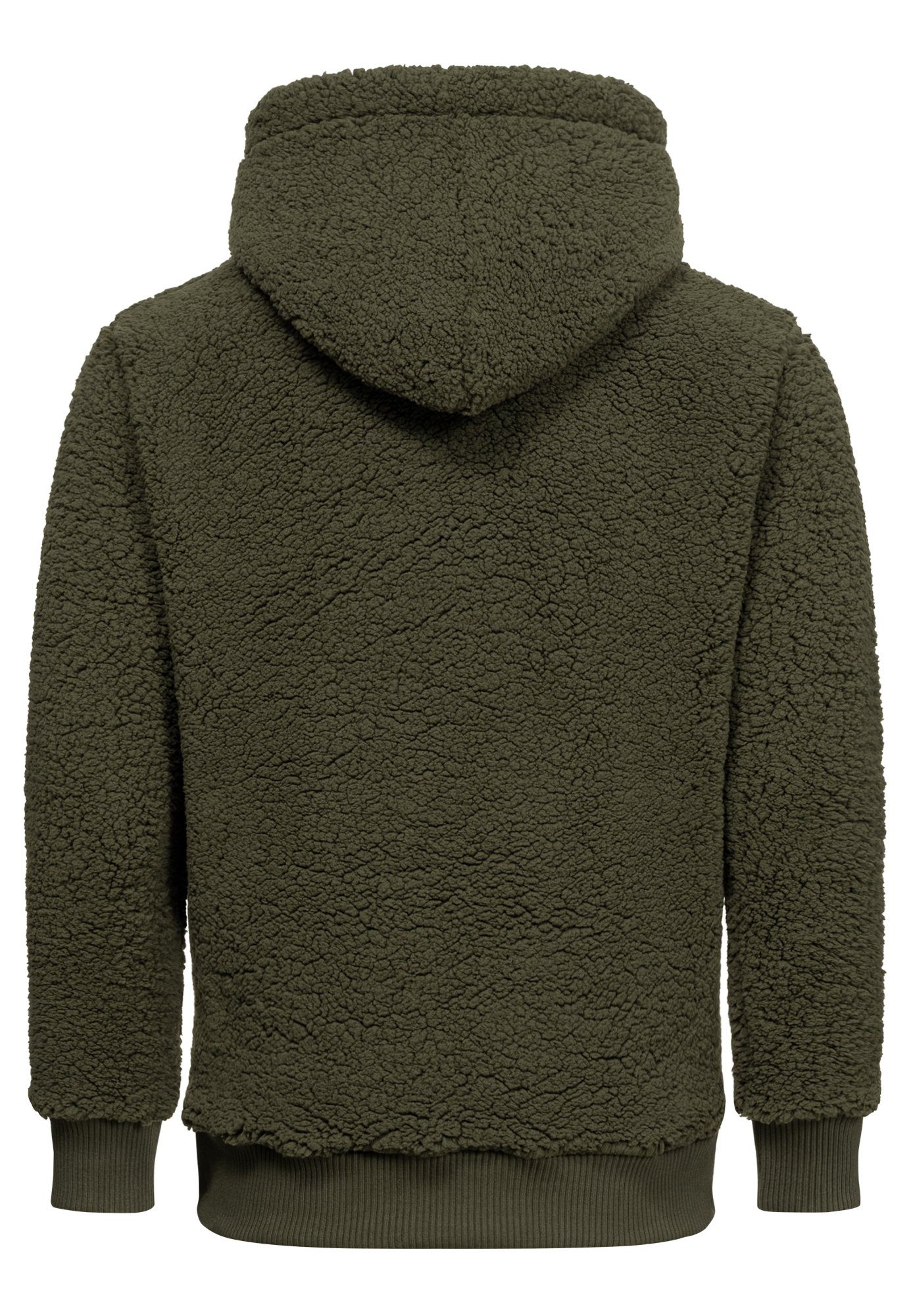 Amaci&Sons Kapuzenpullover CARNEY Kapuzenpullover Teddyfell Herren günstig online kaufen