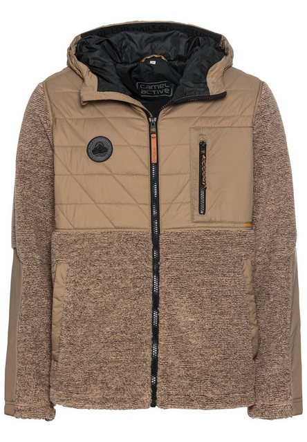 camel active Fleecejacke im Materialmix günstig online kaufen