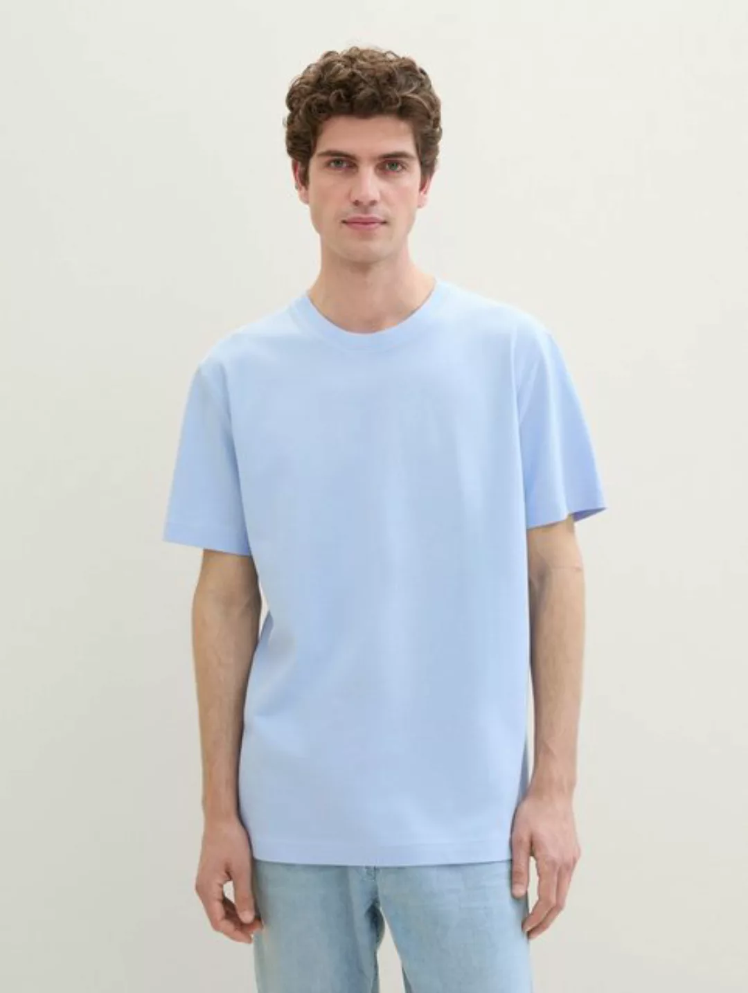 TOM TAILOR T-Shirt, mit Pique Struktur günstig online kaufen