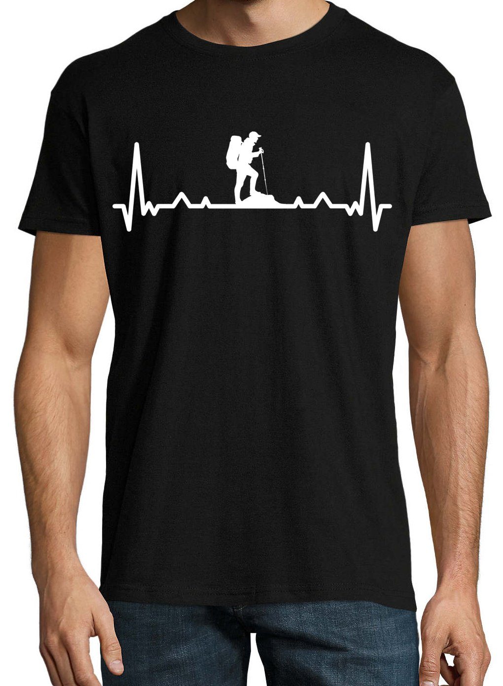 Youth Designz T-Shirt Heartbeat Wandern Herren günstig online kaufen