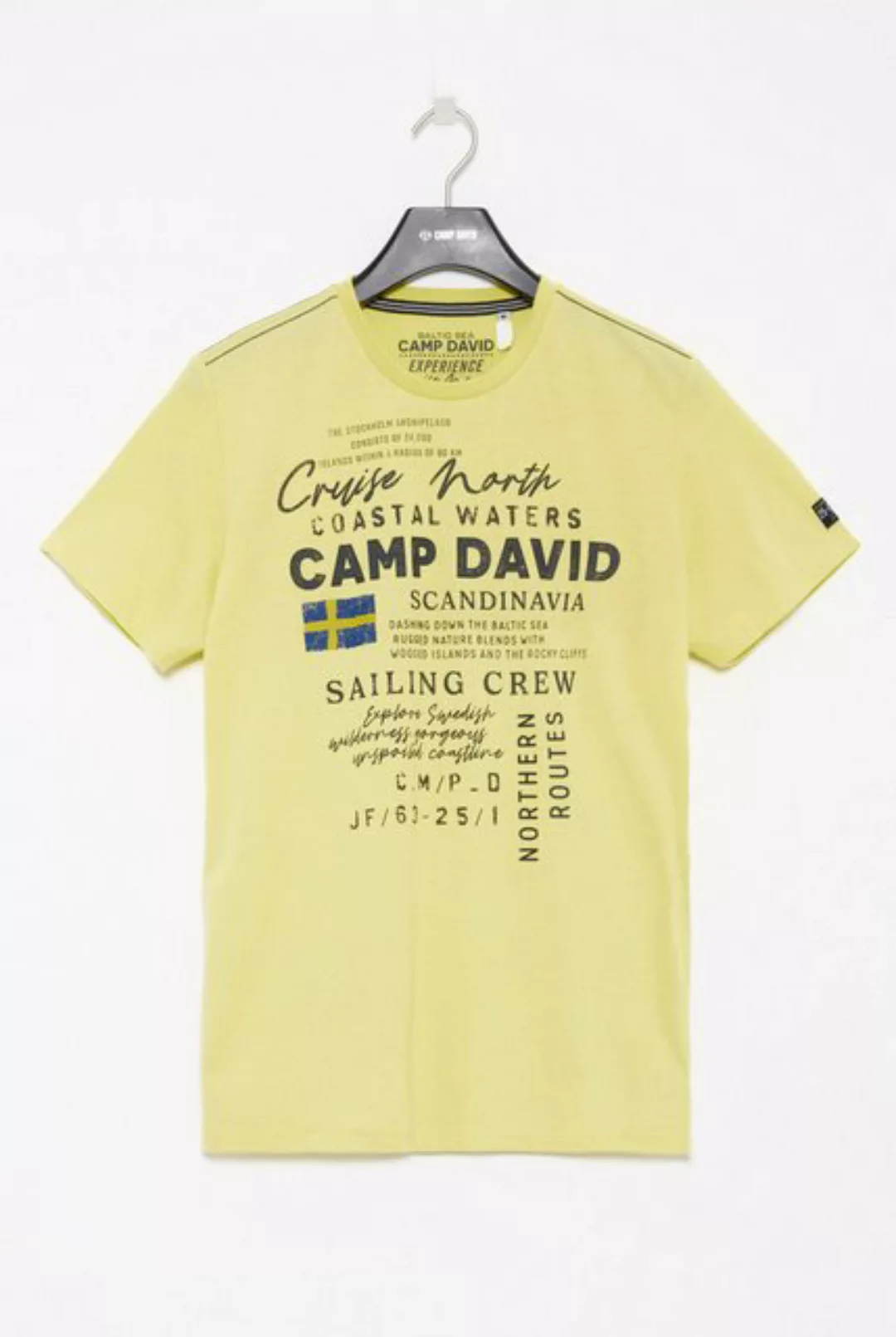 CAMP DAVID Print-Shirt mit maritimen Prints günstig online kaufen