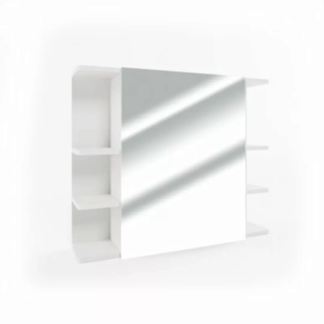 Vicco Badezimmerspiegelschrank Spiegelschrank Badspiegel 80 x 64 cm FYNN We günstig online kaufen