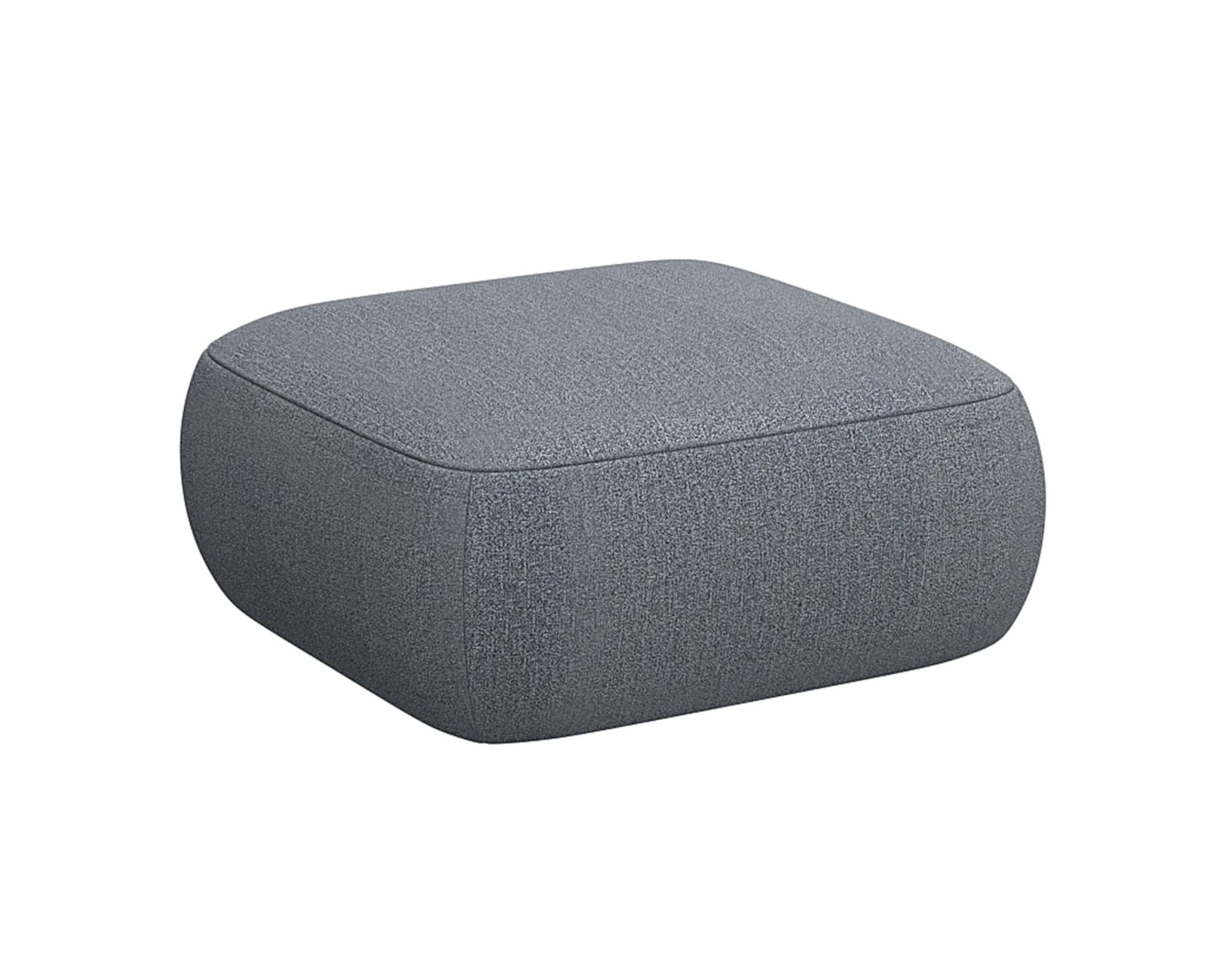 FLEXLUX Pouf »Torino, rund, bodennah, Sitzhocker, Polsterhocker«, Modernes, günstig online kaufen