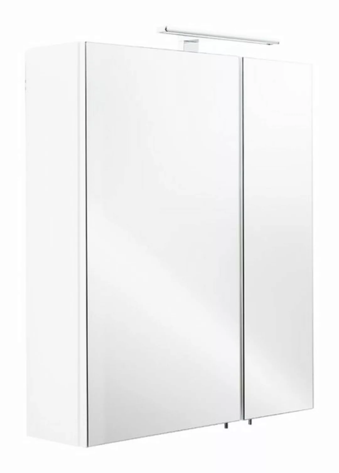 Magnolia Home Badezimmerspiegelschrank Spiegelschrank 60x68x16cm mit LED Le günstig online kaufen