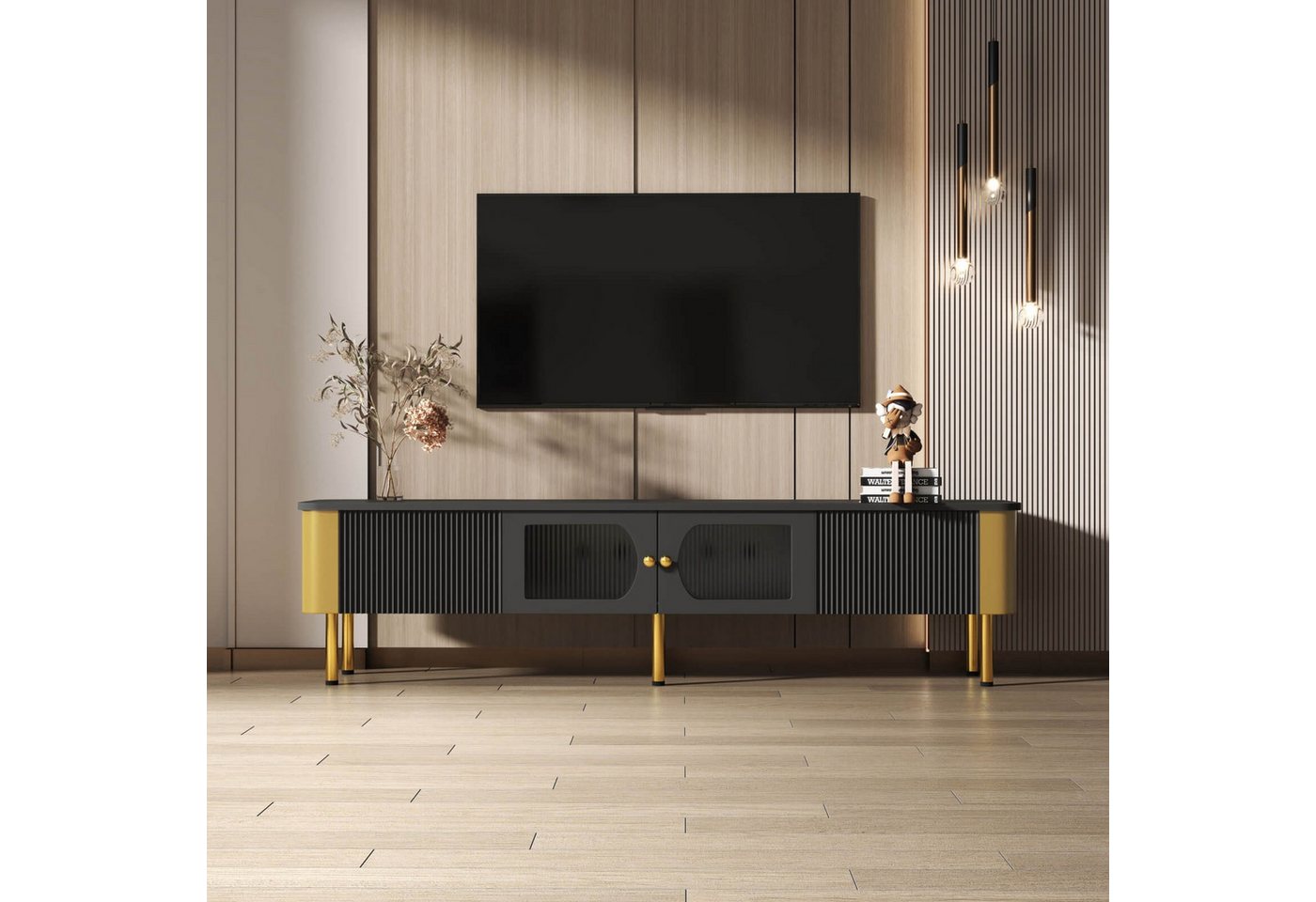 Furnishings Home TV-Schrank Lowboard 170cm 1x Fach 2x Schubladen 2x Türen ( günstig online kaufen