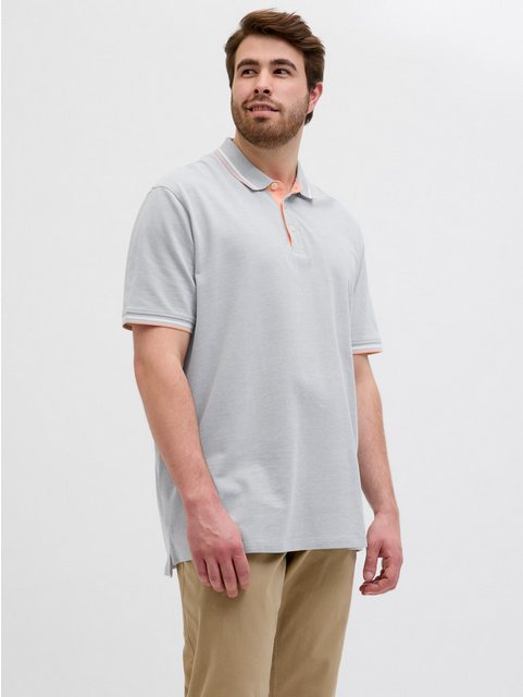 Jack & Jones PlusSize Poloshirt JJEPAULOS POLO SS NOOS PLS mit Logo Sticker günstig online kaufen