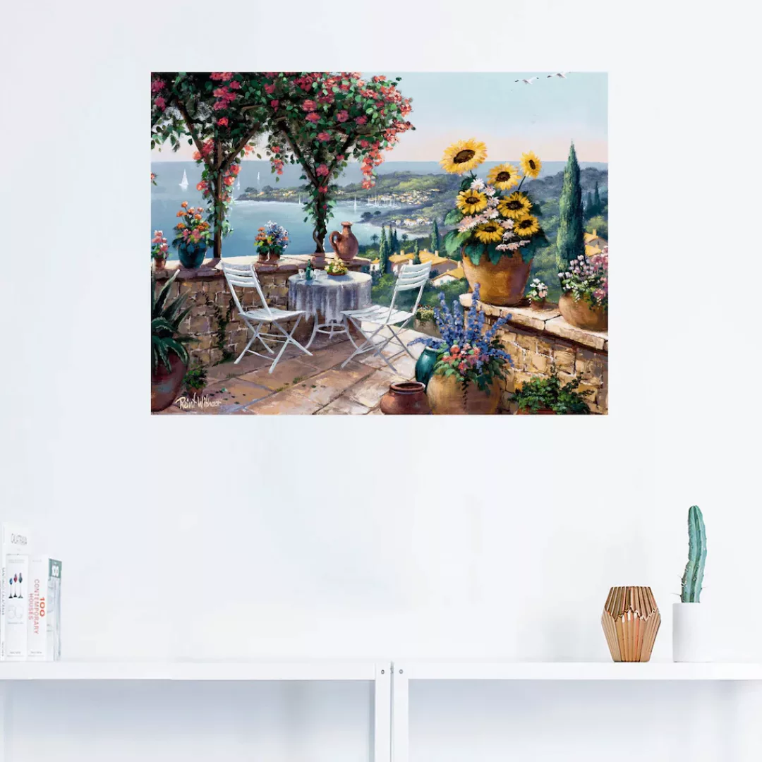 Artland Wandbild "Momente der Meditation", Garten, (1 St.), als Leinwandbil günstig online kaufen
