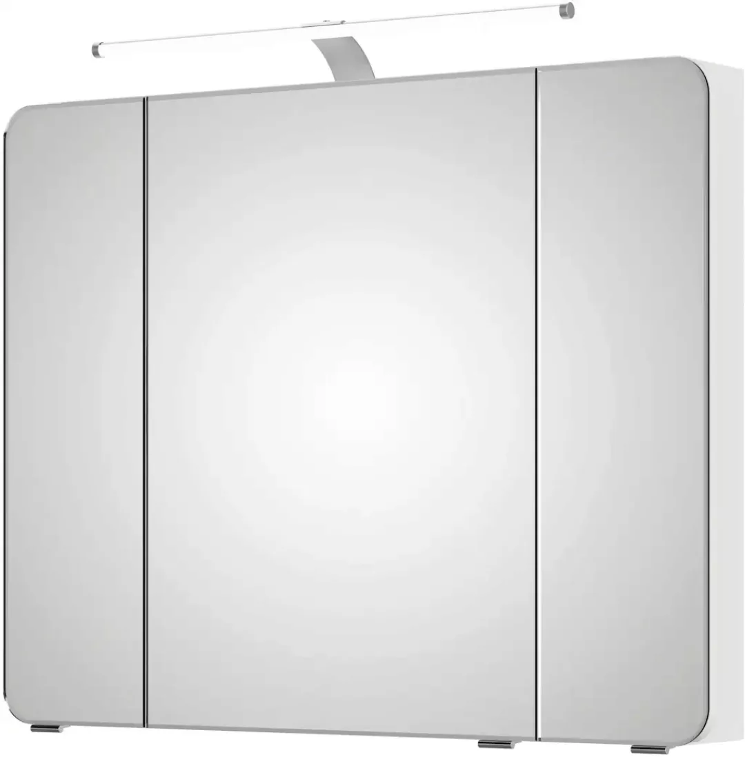 Saphir Spiegelschrank Serie 4005 Badezimmer-Spiegelschrank inkl. LED-Aufsat günstig online kaufen