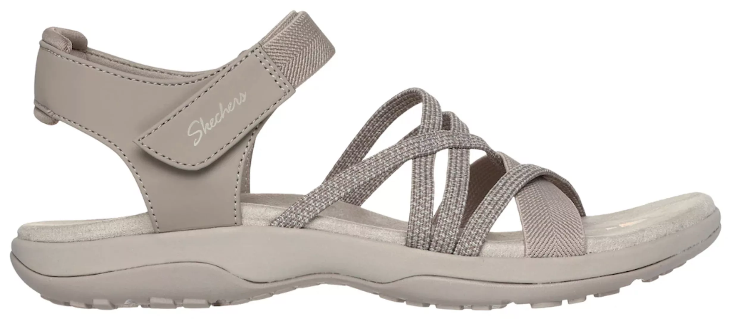 Skechers Sandale "REGGAE SLIM-", Sommerschuh, Sandalette, Klettschuh, mit M günstig online kaufen