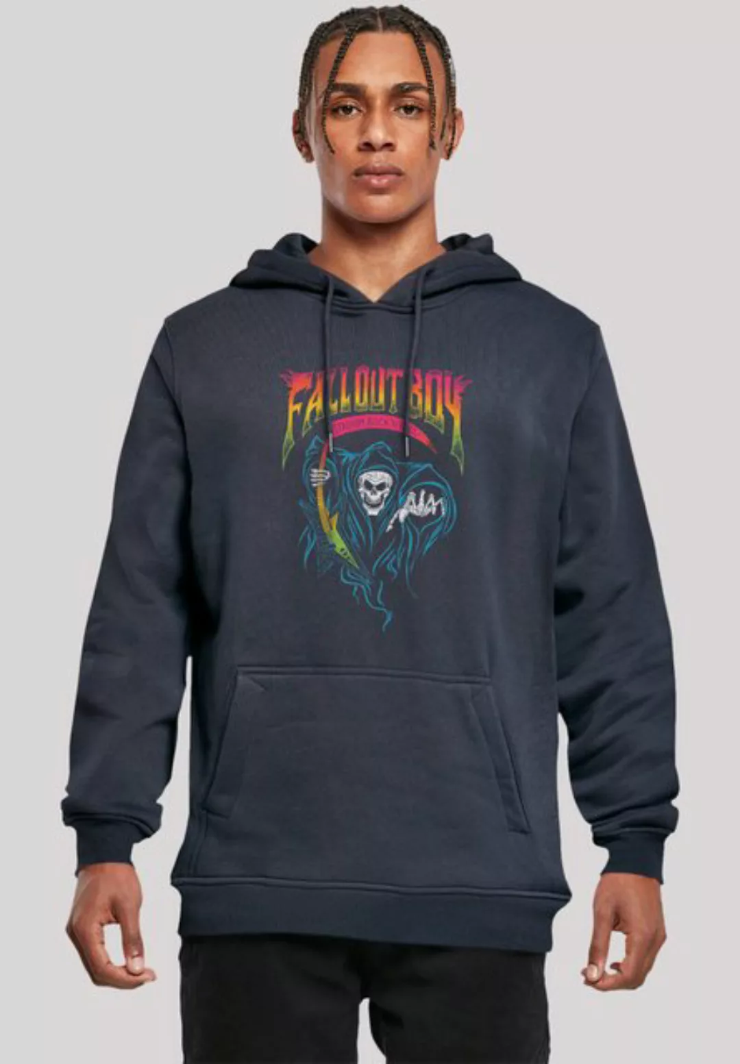 F4NT4STIC Kapuzenpullover Fall Out Boy Rock And Roll Reaper Premium Qualitä günstig online kaufen