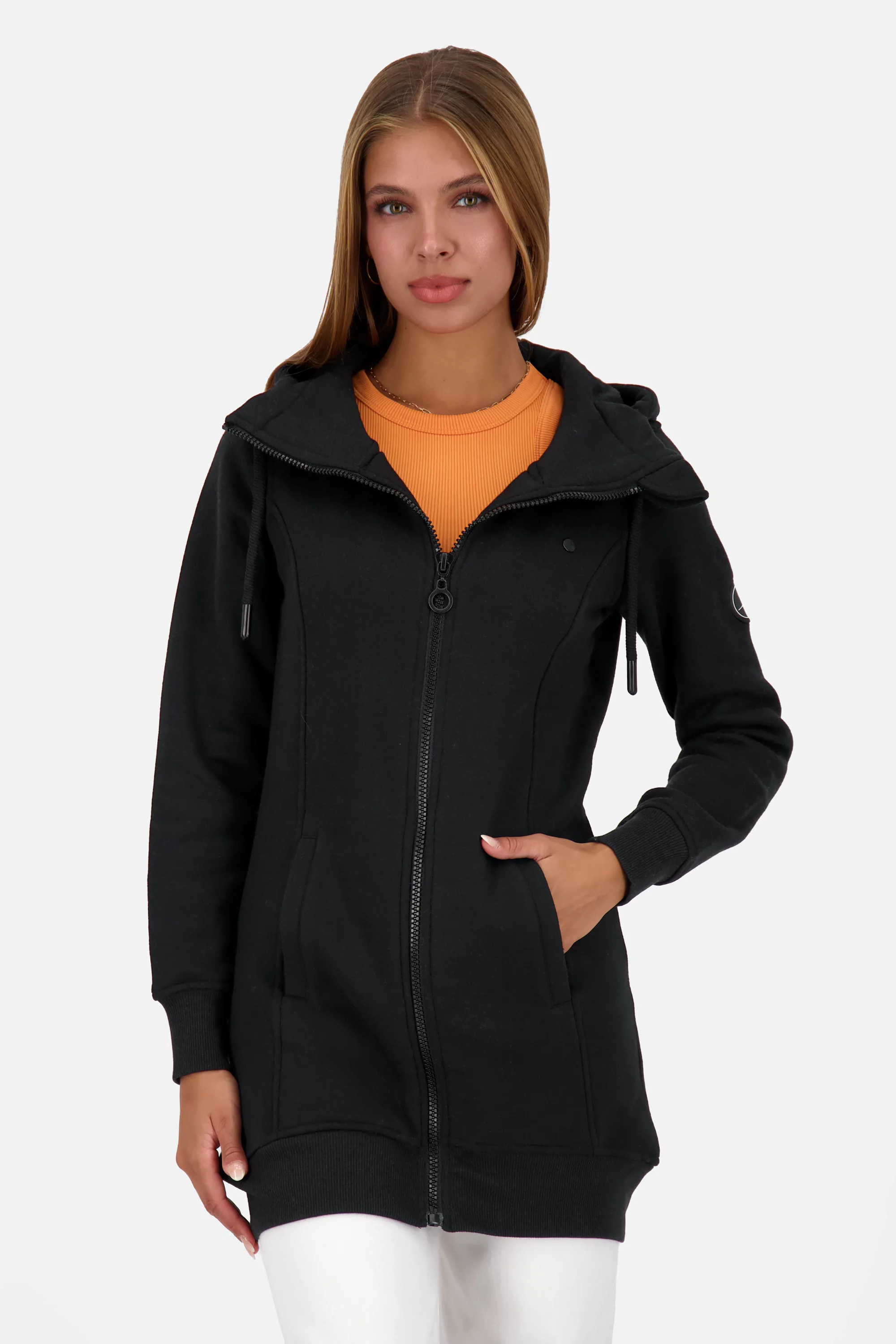Alife & Kickin Kapuzensweatjacke "JasnaAK A Hooded Sweat Jacket Damen" günstig online kaufen