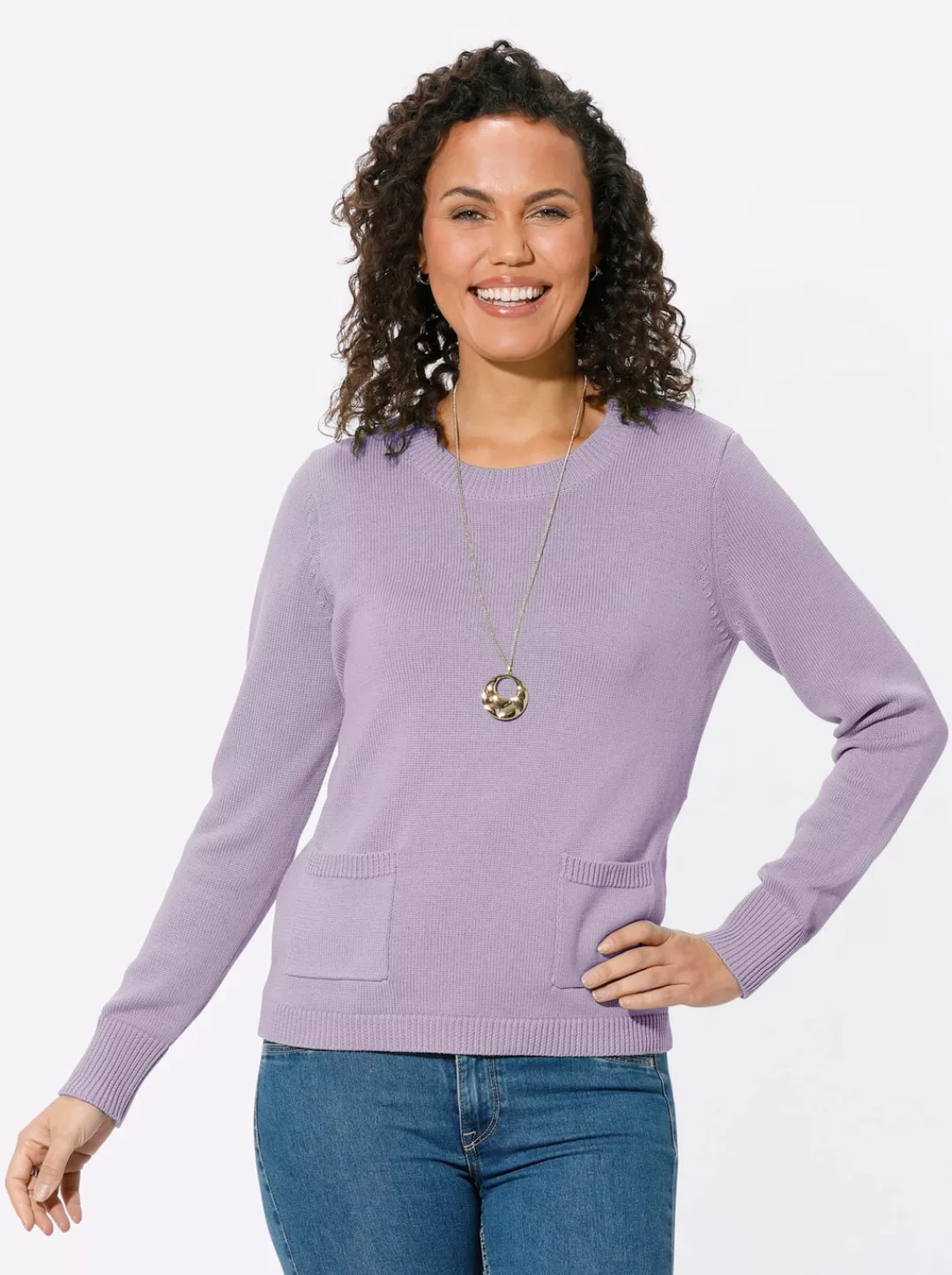 Casual Looks Rundhalspullover "Pullover" günstig online kaufen