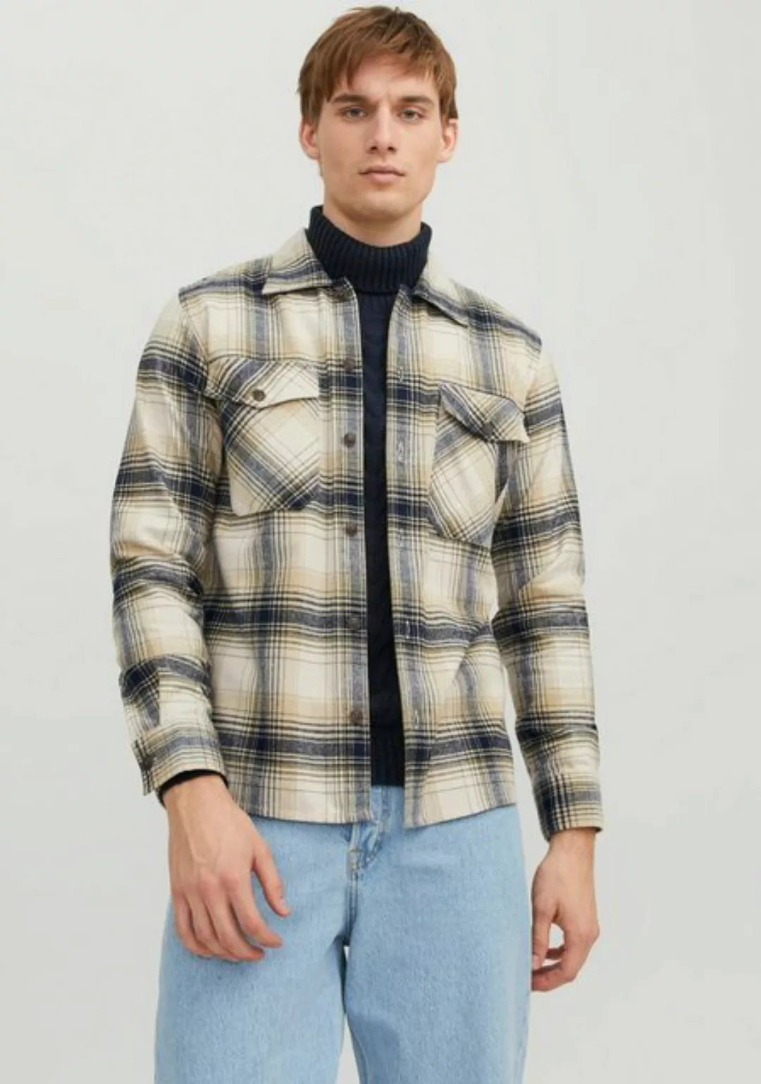 Jack & Jones Langarmhemd Eddie (1-tlg) günstig online kaufen