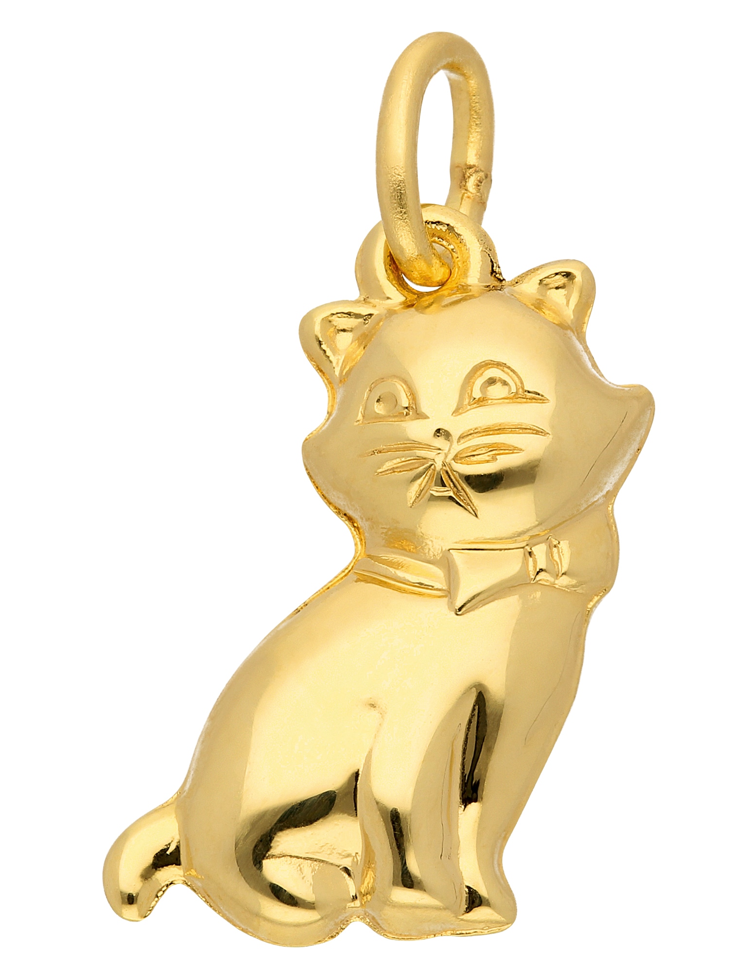 Adelia´s Kettenanhänger "333 Gold Anhänger Katze", Goldschmuck für Damen günstig online kaufen