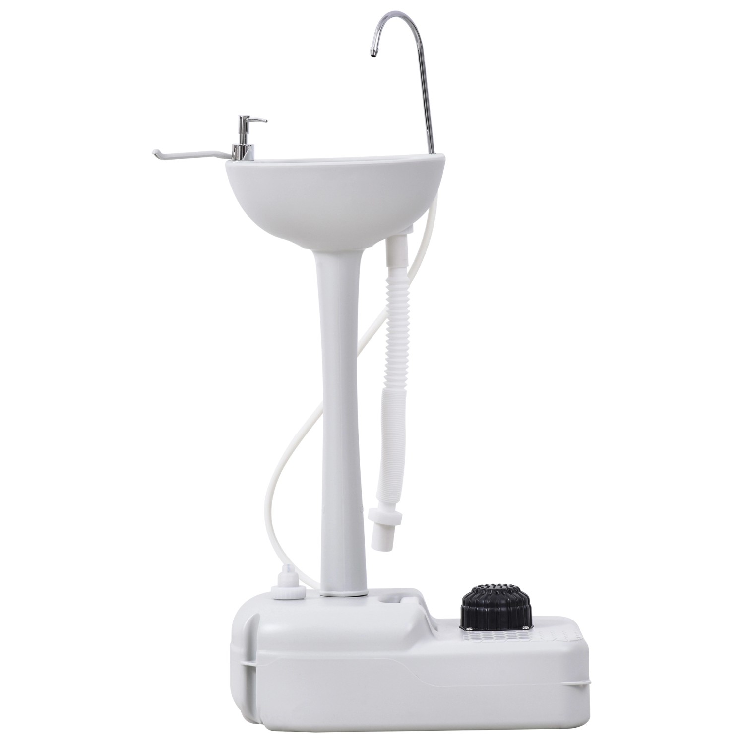 Outsunny Waschbecken mit Auffangbehälter für Abwasser günstig online kaufen