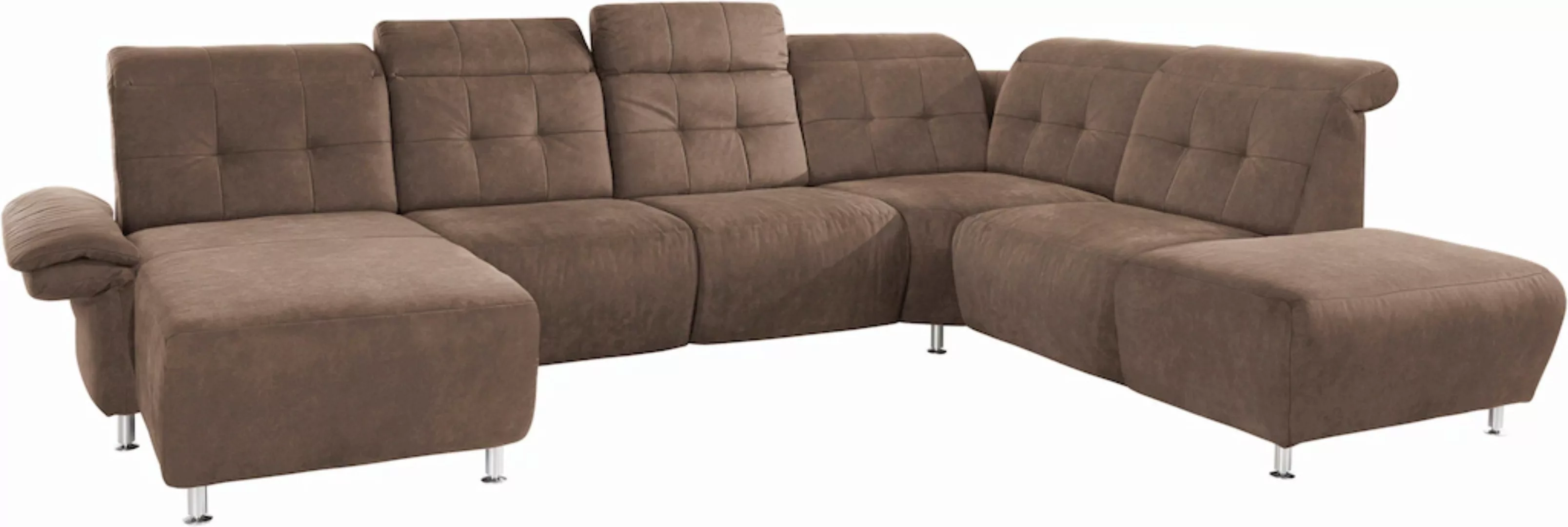 Places of Style Wohnlandschaft »Manhattan U-Form«, 2 Sitze mit elektrischer günstig online kaufen