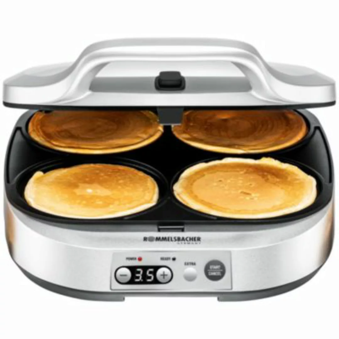 ROMMELSBACHER Pancake Maker PC 1800 Pam silber günstig online kaufen